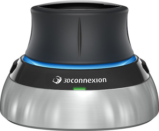 3D Connexion SpaceMouse Безжичен Ергономичен Vertical Мишка Черен