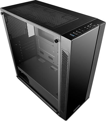 Deepcool Matrexx 55 ADD-RGB 3F Gaming Midi Tower Κουτί Υπολογιστή Μαύρο