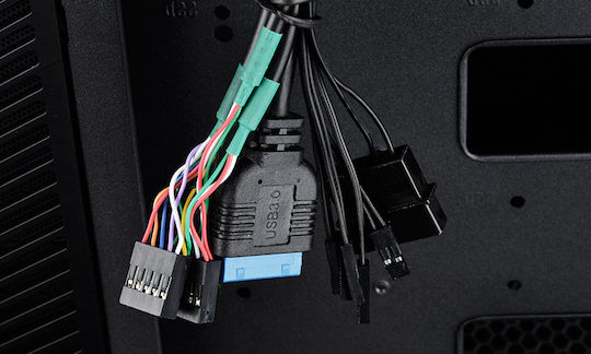 Deepcool Matrexx 55 ADD-RGB 3F Gaming Midi Tower Κουτί Υπολογιστή Μαύρο