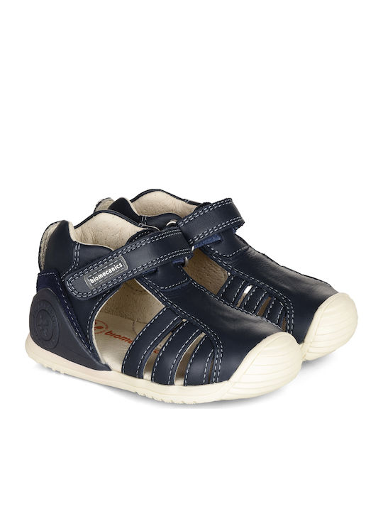 Biomecanics Closed Toe Anatomic Navy Blue