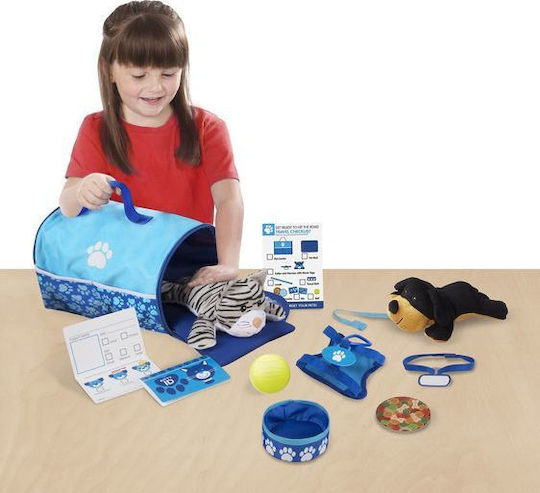 Melissa & Doug Imitation Game Tote & Tour Pet Travel Play 15pcs