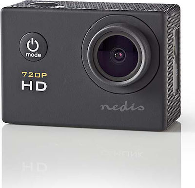 Nedis ACAM10BK Action Camera HD (720p) Υποβρύχια Μαύρη με Οθόνη 2"