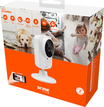 Acme IP1101 IP Überwachungskamera Wi-Fi HD 720P mit Zwei-Wege-Kommunikation