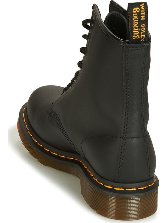 Vonda 1460 Leder Stiefeletten Damen Schwarz