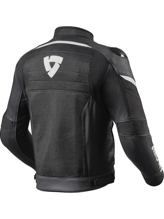 Rev'IT Mantis Men's Riding Jacket 4 Seasons Waterproof Black/White