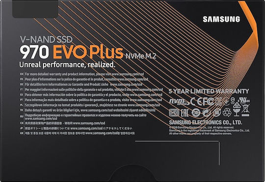 Samsung 970 Evo Plus SSD 250GB M.2 NVMe PCI Express 3.0 MZ-V7S250BW
