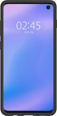 Spigen Silicone Fit Coperta din spate Silicon Negru (Galaxy S10) 605CS25818