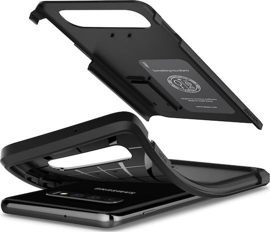Spigen Tough Armor Umschlag Rückseite Kunststoff 2mm Schwarz (Galaxy S10+)