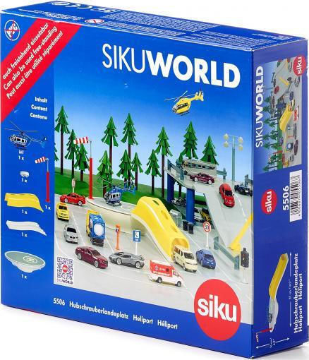 Siku Heliport Set cu Elicopter pentru 3+ ani+ Ani