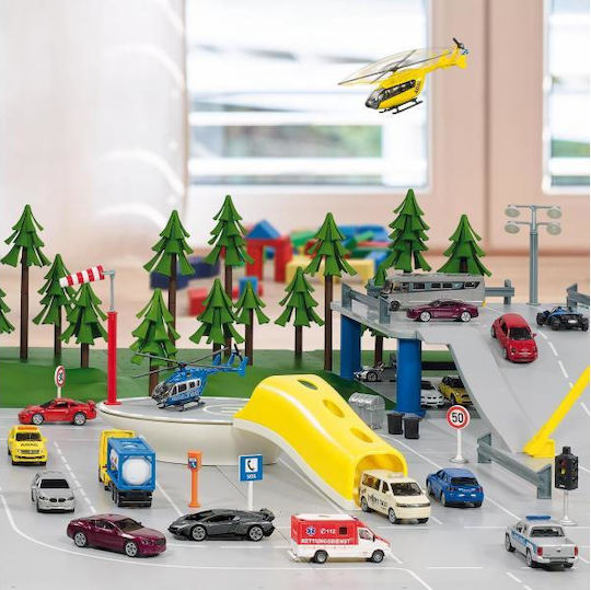 Siku Heliport Set cu Elicopter pentru 3+ ani+ Ani