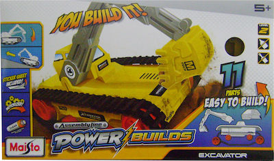 Maisto Power Builds Front Loader Kleintransporter für 3++ Jahre (Verschiedene Designs) 1Stück 82030