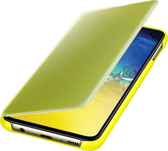 Samsung Книга Пластмаса Жълт (Galaxy S10e)