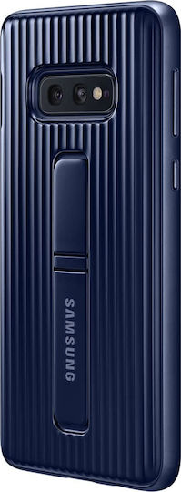 Samsung Umschlag Rückseite Kunststoff Blau (Galaxy S10e)