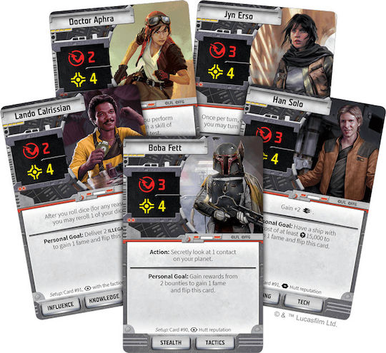 Επιτραπέζιο Παιχνίδι Star Wars: Outer Rim για 1-4 Παίκτες 14+ Ετών (EN) Fantasy Flight