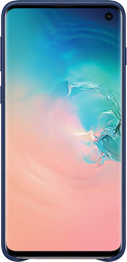 Samsung Back Cover Δερμάτινο Navy Μπλε (Galaxy S10)