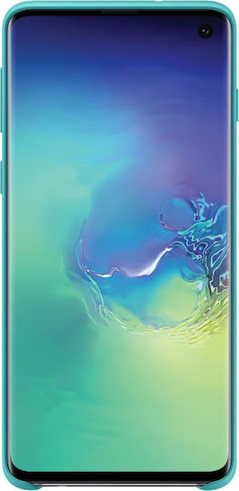 Samsung Задна корица Силикон Устойчив на удар Зелен (Галакси С10)