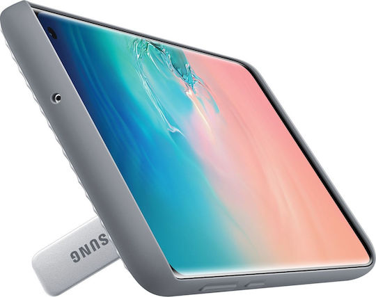 Samsung Back Cover Πλαστικό Ασημί (Galaxy S10)