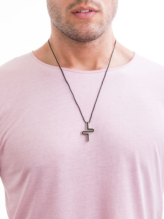Honor Omano Faith Cross by Livin R Κολιέ Επιχρυσωμένο