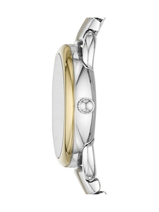 Fossil Tailor Mini Кварцов Часовник с Метална Верижка Fossil Tailor Mini Кварцов Часовник с Метална Верижка