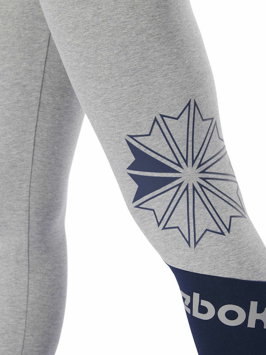 Classics Logo Women's Long Training Legging Gray