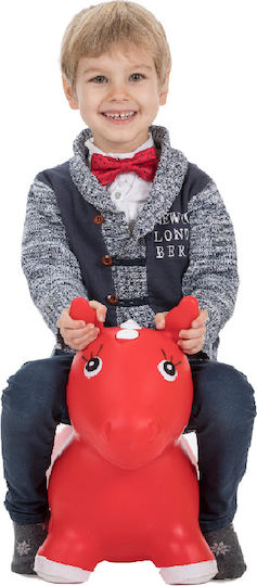 Gerardo’s Toys Χοπ Χοπ Αλογάκι Jumpy Horse για 1+ Ετών Κόκκινο 14εκ.