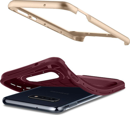 Spigen Neo Hybrid Umschlag Rückseite Kunststoff Burgundisch (Galaxy S10e)
