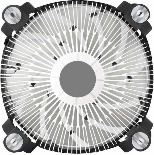 Arctic Alpine 12 LP Ψύκτρα Επεξεργαστή Low Profile για Socket 115x/1200 Λευκή