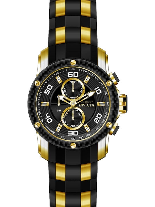 Invicta Pro Diver Ρολόι Μπαταρίας με Καουτσούκ Λουράκι Invicta Pro Diver Ρολόι Μπαταρίας με Καουτσούκ Λουράκι