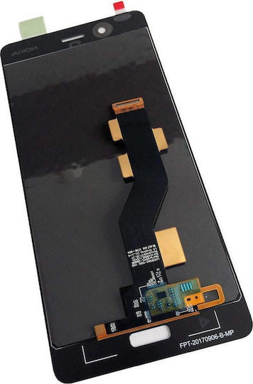 Nokia Οθόνη mit Touch-Mechanismus für Nokia 8 (Schwarz)
