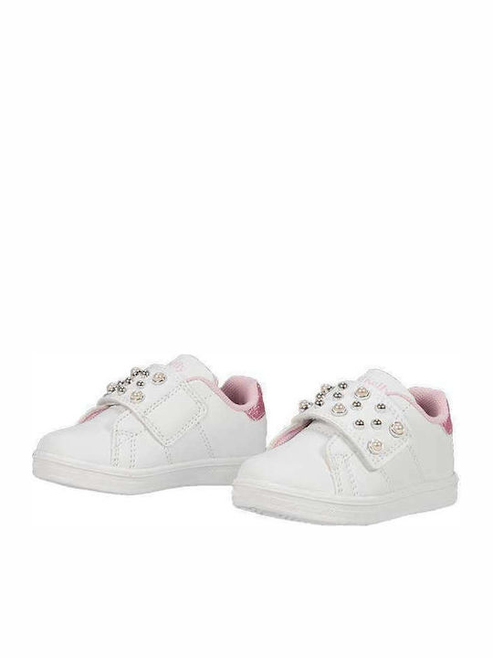 Lelli Kelly Kinder-Sneaker LK9800 mit Klettverschluss Weiß LK 9800