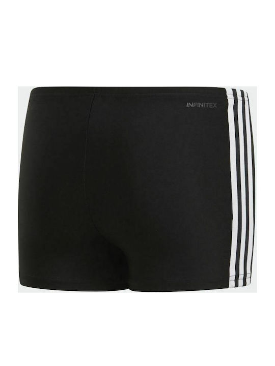 Adidas Παιδικό Μαγιό Βερμούδα / Σορτς 3-Stripes Swim Μαύρο