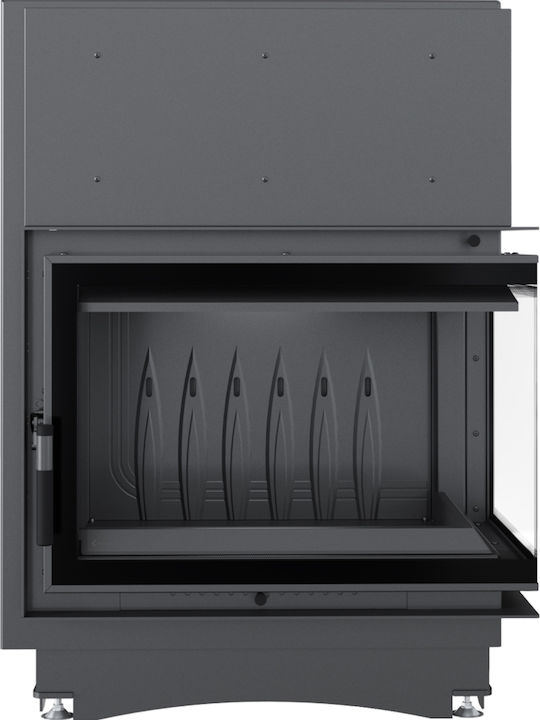 Kratki Zuzia Eco P BS Deco Ενεργειακό Τζάκι Ξύλου 12kW Δεξιά Γωνία με Ανοιγόμενη Πόρτα Kratki Zuzia Eco P BS Deco Ενεργειακό Τζάκι Ξύλου 12kW Δεξιά Γωνία με Ανοιγόμενη Πόρτα