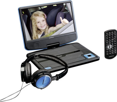 Lenco DVP-910 Portable DVD Player with 9" Display