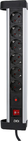 Olympia SL 2625S Power Strip Security 6 Sockets with Switch