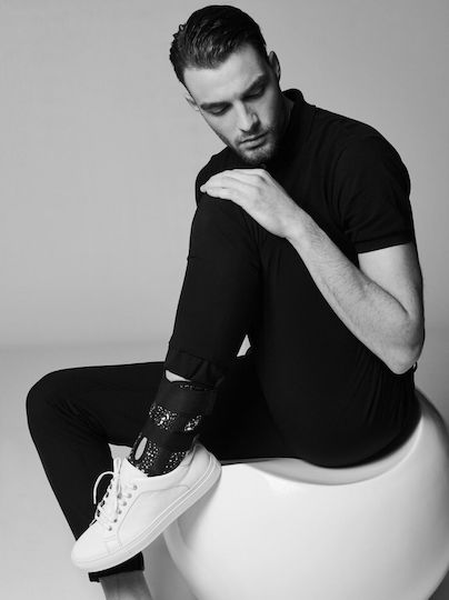 Christou 1910 Ankle Brace in Black Colour