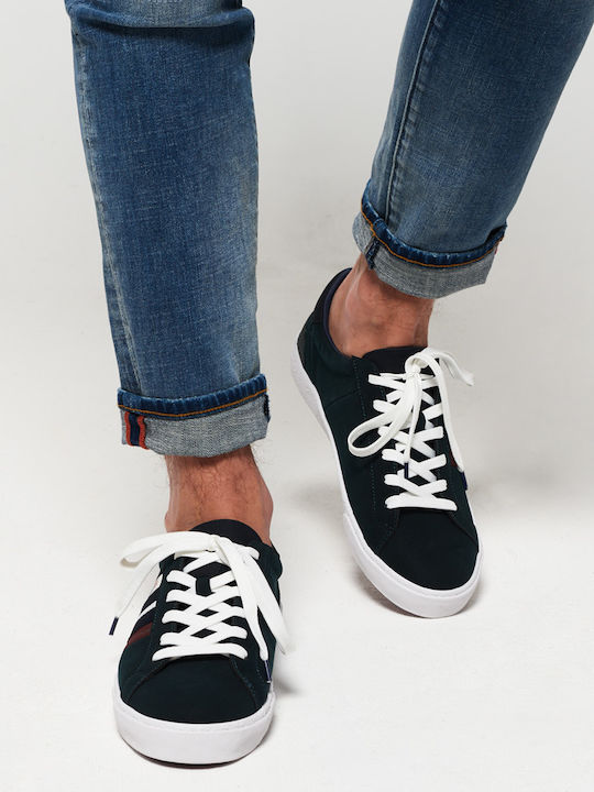 Vintage Court Sneakers Navy Blue