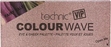 Technic VIP Colour Wave Палитра за грим за лице и очи Fairytale 18.5гр