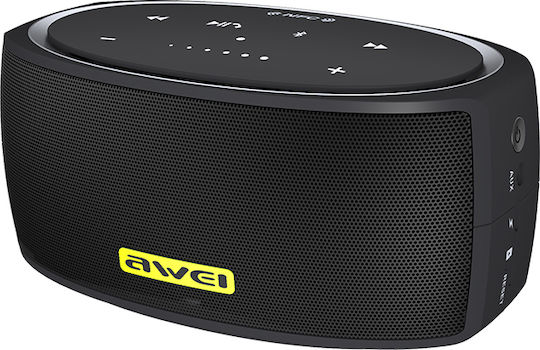 Awei Y210 Ηχείο Bluetooth 6W με Διάρκεια Μπαταρίας έως 5 ώρες Μαύρο