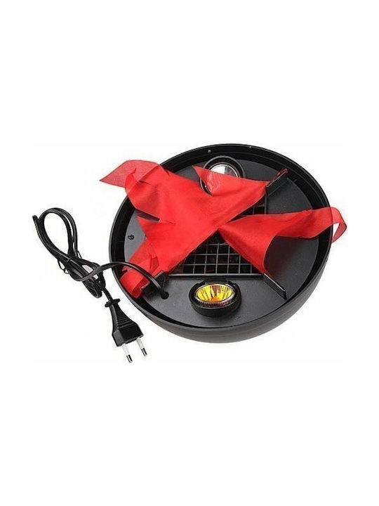 Dekorative Lampe Flammenlicht Schwarz