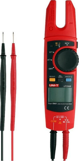 Uni-T Αμπεροτσιμπίδα Ψηφιακή 200A AC UT256B True RMS με Ακροδέκτες