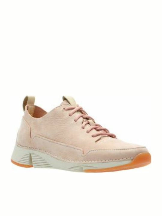 Clarks Tri Spark Femei Anatomici Sneakers Roz