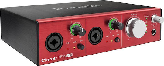 Focusrite Clarett 2Pre | Skroutz Romania