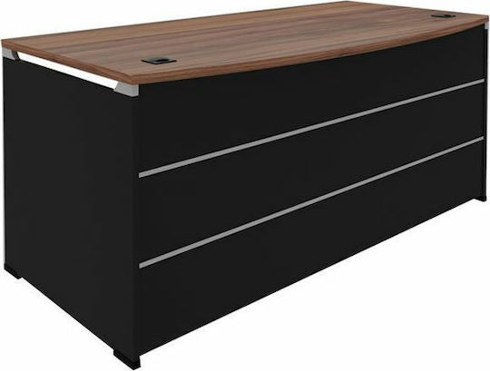Επαγγελματικό Γραφείο Project Ξύλινο Γκρι 160x80x75εκ.