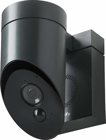 Somfy Outdoor Camera Anthracite Grey CCTV Surveillance Camera Full HD 1080p Waterproof with Two-Way Communication Gray