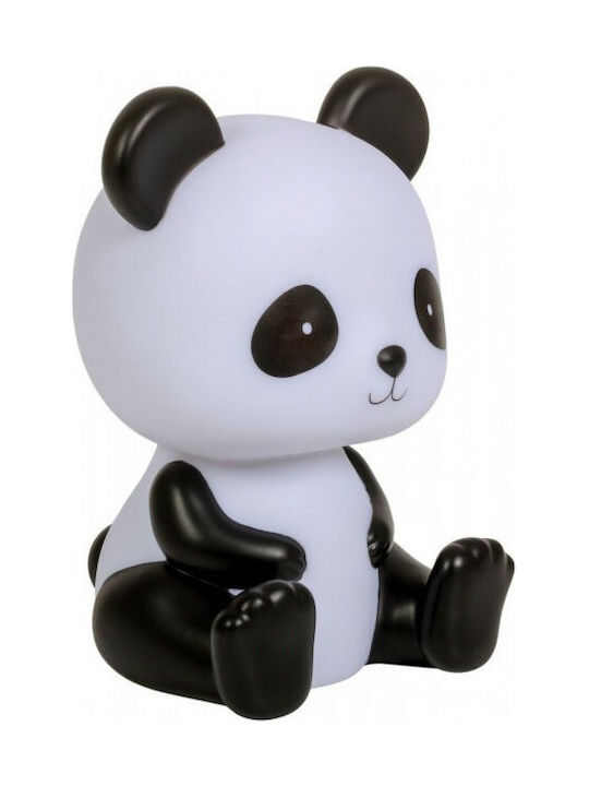 A Little Lovely Company Led Kids Decorative Lamp Panda White 12x13x13εκ.