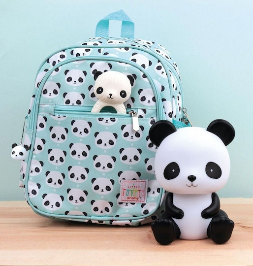A Little Lovely Company Led Kids Decorative Lamp Panda White 12x13x13εκ.