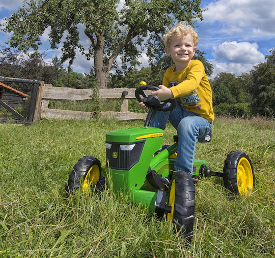 Kids Foot-to-Floor Ride On Tractor with Pedal Buzzy John Deere Green