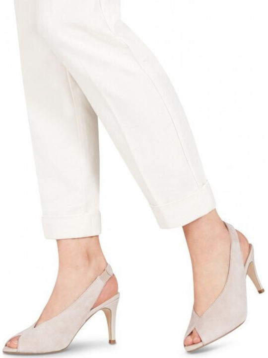Gray Medium Heels Antelope