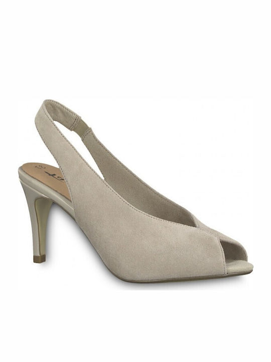 Gray Medium Heels Antelope