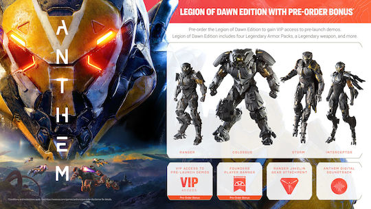 Anthem Legion of Dawn Издание PS4 Игра